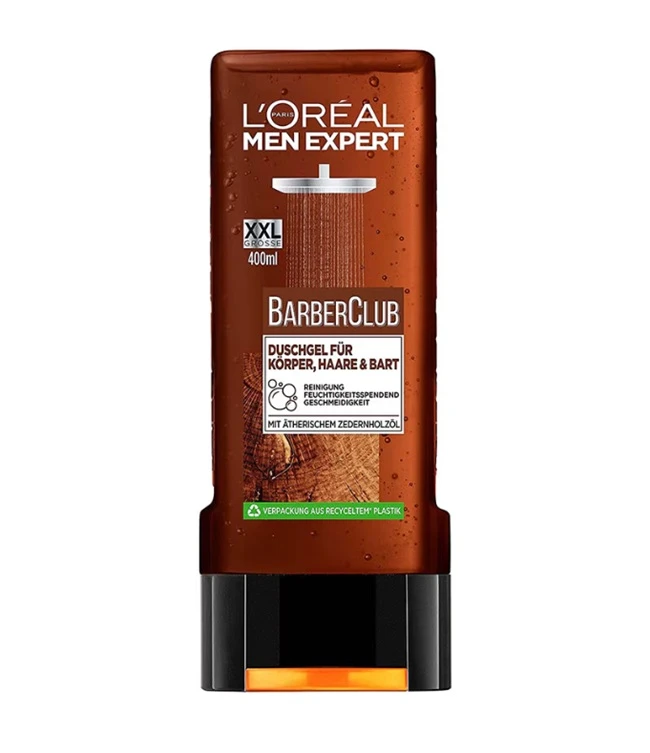 Gel de dus L'Oreal Men BARBER CLUB 400ml